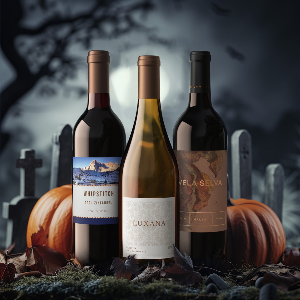 firstleafwine's tweet image. No tricks, just treats this Halloween! 🎃👻 Pour a glass of your favorite Firstleaf wine to enjoy while you hand out candy or cozy up for a scary movie. Cheers to a ghoulishly good time! 
#firstleafwine #firstleaf #wine #uncork #Halloween #HalloweenWine