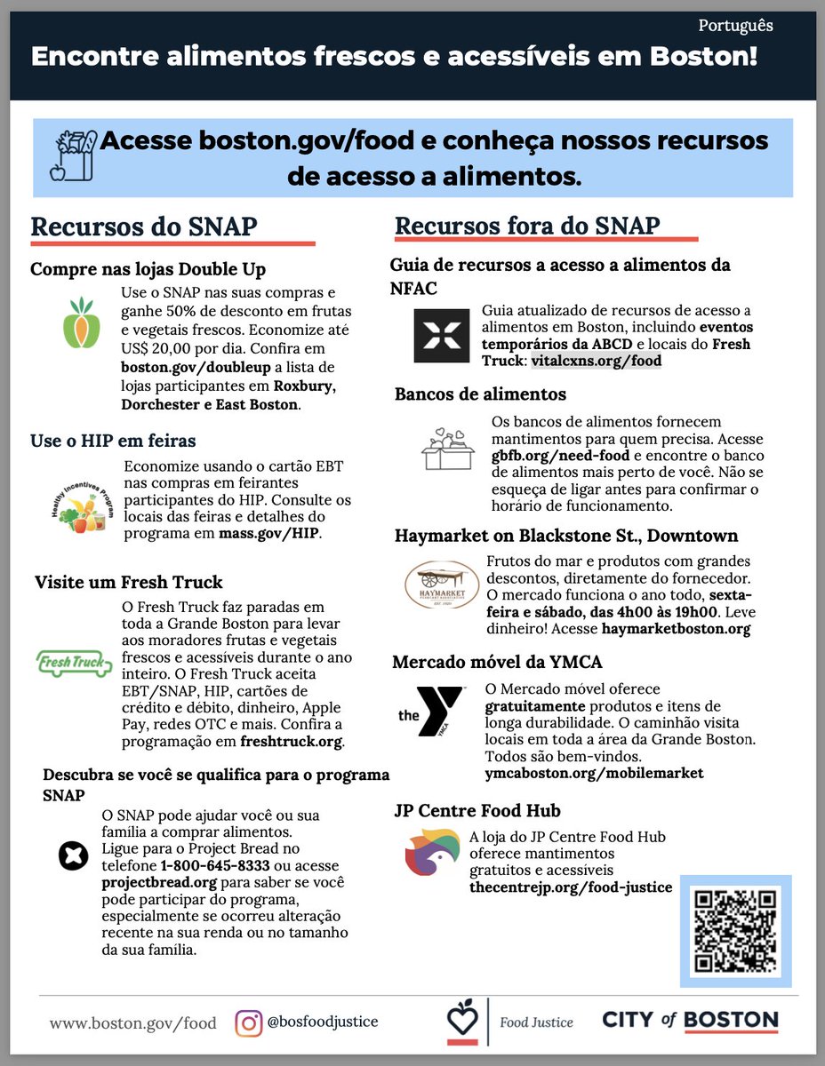 The City of Boston has prepared translations regarding SNAP and food resources into 10 languages besides English. 🔥 #bostonstrong drive.google.com/drive/folders/…