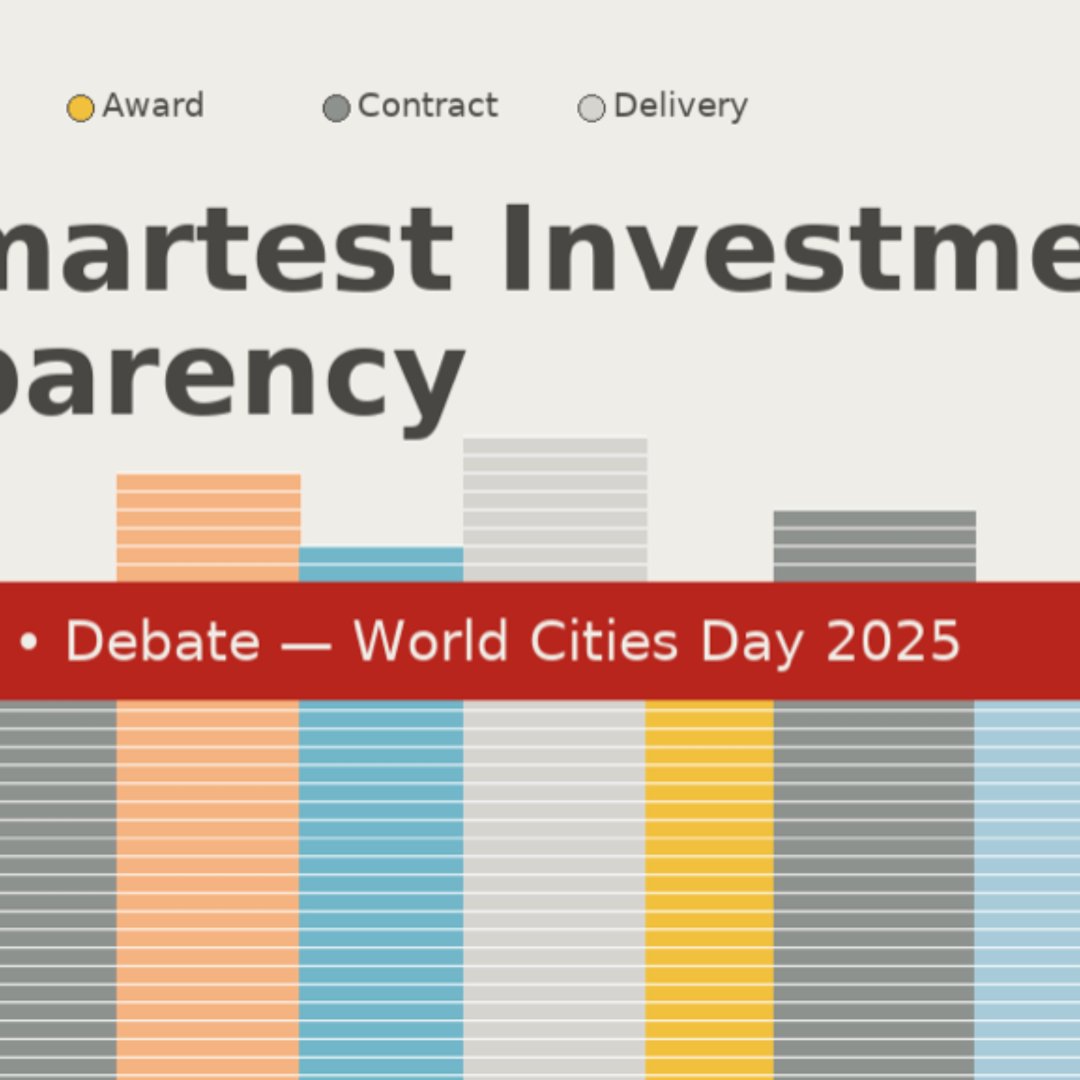 For #WorldCitiesDay2025, our Open Data Specialist, Michael Cengkuru argues that while AI and technology is an important development for smart cities, these advancements must be intertwined with using evidence-backed tools and standards
#WorldCitiesDay
bit.ly/3JEh52j