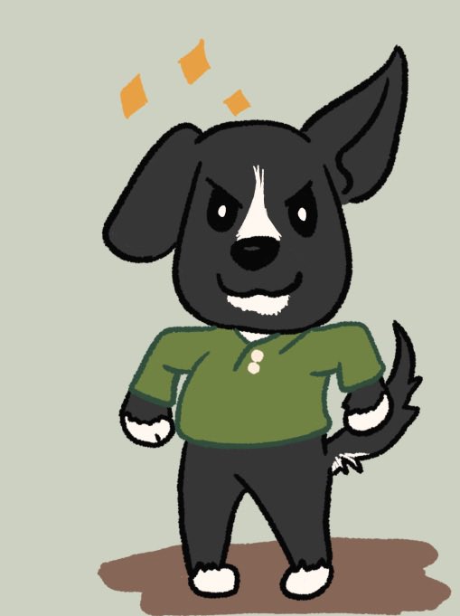VerJewels's tweet photo. So exited for the new Animal Crossing update! Here are my pets as villagers!
#AnimalCrossing #petart https://t.co/5JyfUKQtDI