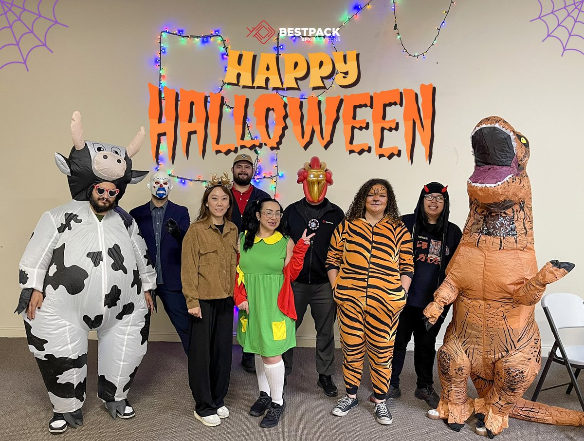 🕸️Happy Halloween from the BestPack Famliy! 🕸️

Fun Fact: The first Jack-o’-lanterns were made from turnips, potatoes, or beets.🎃 Wishing you a safe and treat filled Halloween.

#bpxsolutions #bestpack #bestpackholiday #halloween #trickortreat