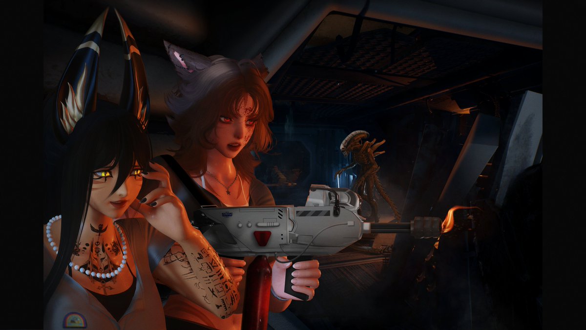 In space no one can hear you meow..

ft. <a href="/Nefaeriri/">Nefaeri</a> ❤️‍🔥