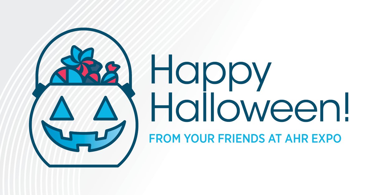 ahrexpo's tweet photo. No tricks 👻 , just treats 🍬 --- registration is FREE for HVACR's main event at https://t.co/L7PM3ZiNUi! https://t.co/ebA5HDXum9