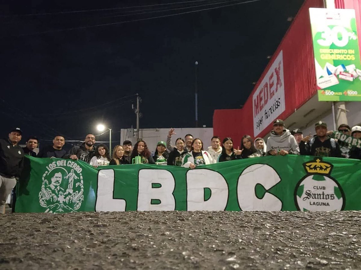 A toda la banda buen viaje a Aguascalientes, vamos <a href="/ClubSantos/">Club Santos</a> queremos los 3 puntos