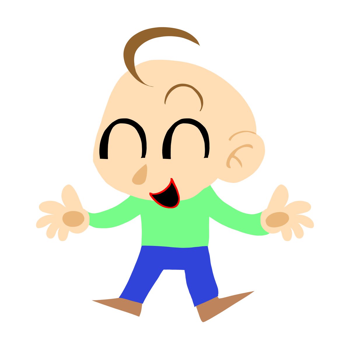 waydg_D's tweet image. #BaldisBasics 
교육목적 펠트지 감성