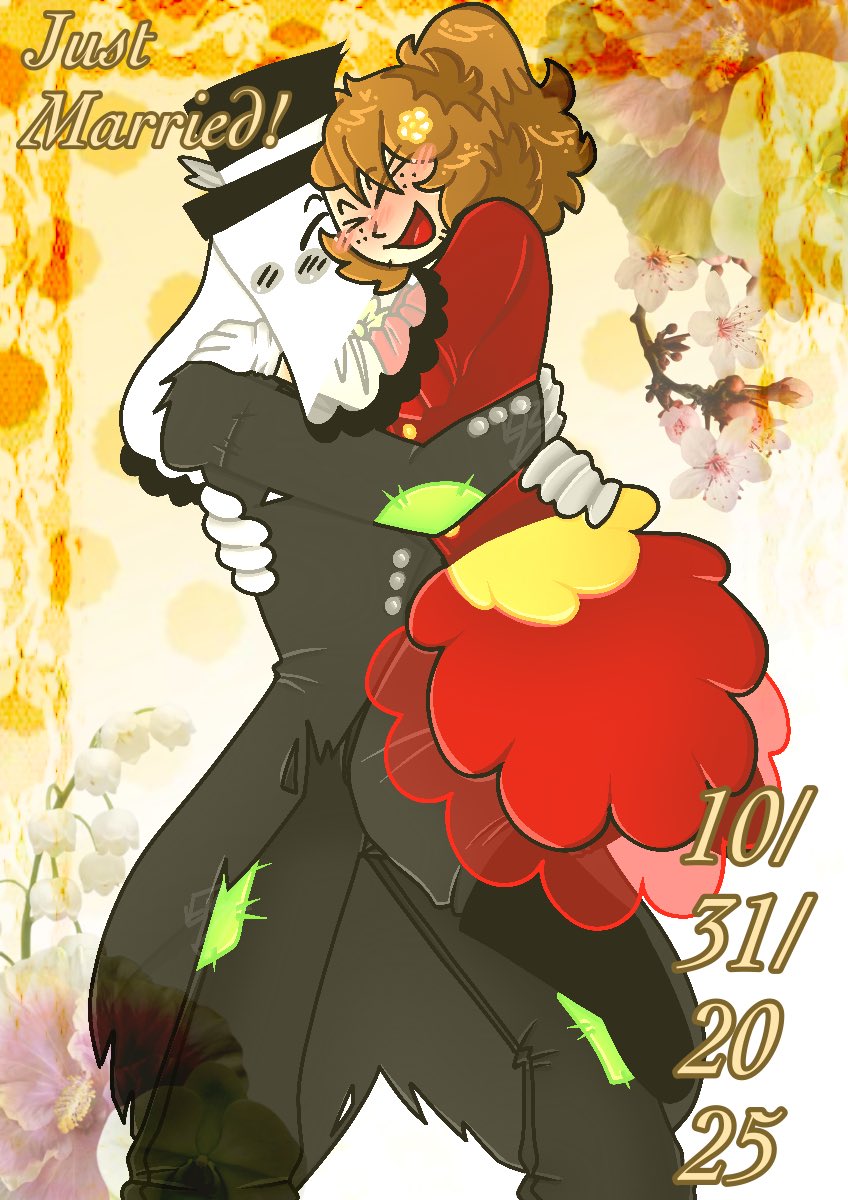 I’ve never done anything like this before so apologies if it’s somewhat awkward, but TODAY IS MY WEDDING DAY!!! I’m very happy I’m able to have married WB..He’s one of the most important people in the world to me!!

[ ;; #playtimewithpercy #yumeship #selfship #yumetwt #riakotwt ]