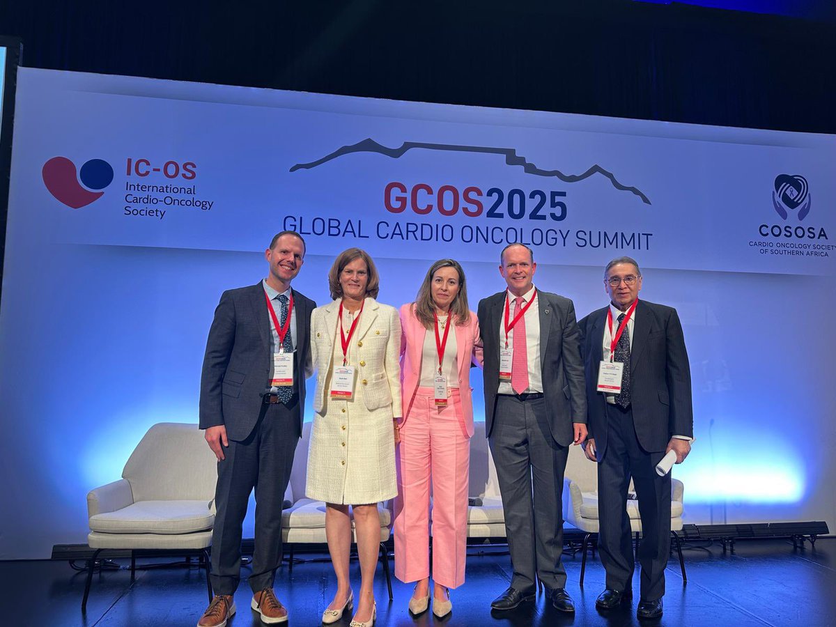A milestone at #GCOS2025 ✨the first <a href="/icosociety/">International Cardio-Oncology Society</a> × <a href="/escardio/">European Society of Cardiology</a> #ESCardioOnco joint session

Today’s discussion brought together global expertise to move from guidelines to real-world practice, address challenges across diverse settings, &amp; ensure patients benefit from evidence-based