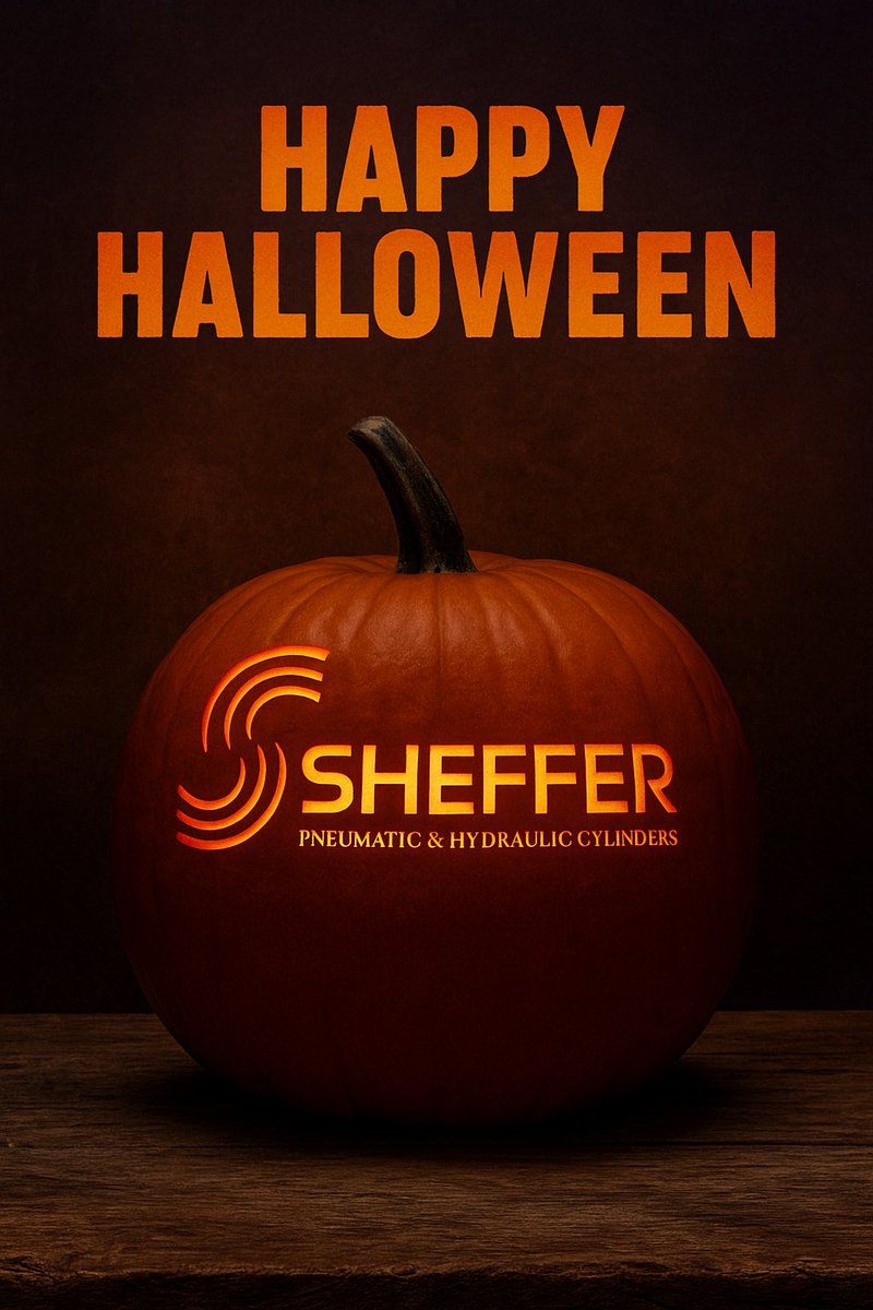 sheffercorp's tweet photo. At Sheffer, we take pride in precision — even when it comes to pumpkin carving. 🎃

From all of us at Sheffer Corporation, we wish you a safe and spirited Halloween!
Whether you’re designing cylinders or decorating pumpkins, remember: craftsmanship matters. https://t.co/45g5gxsX0x