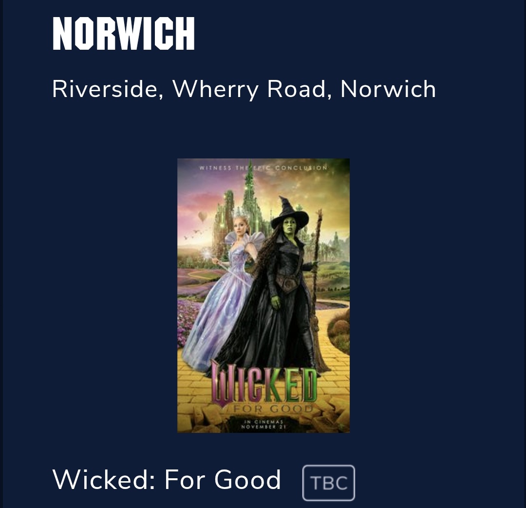 LittleMeThatter's tweet image. My lux pod seats are booked for #WickedForGood with #Odeon on opening weekend!! Im so excited for this film! 💚🩷 #Norwich