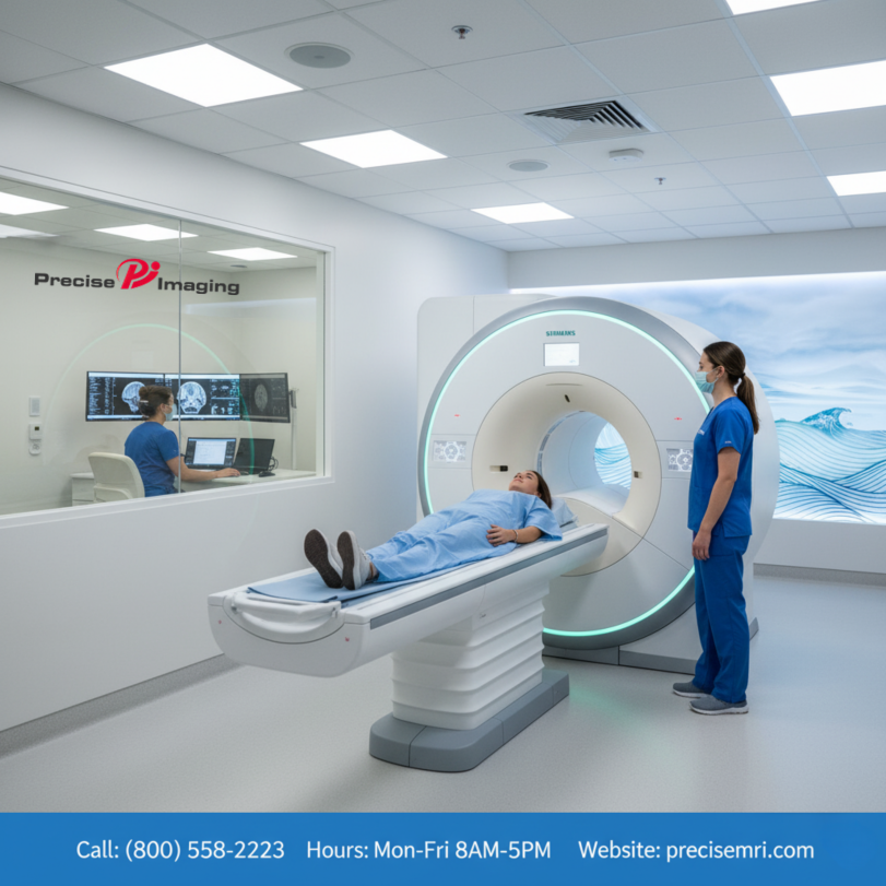 PreciseImaging's tweet image. Experience Advanced Imaging with Comfort at Precise Imaging. Our state-of-the-art MRI technology provides clear, precise results while ensuring your comfort throughout the process. Our dedicated team is here to guide you every step of the way.