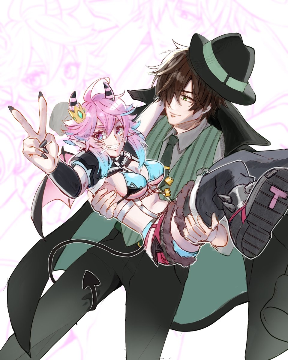 Happy Birthday to the little devil on my shoulder🥳

You're the best Tai <3
#DevilGumArt