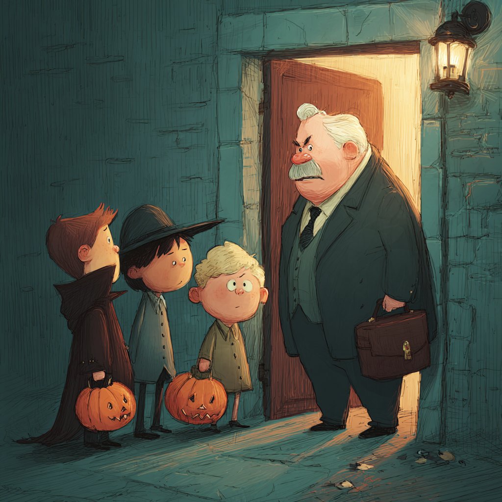 Wer mir heute leid tut: Kinder, denen Boomer erklären, dass es keine Süßigkeiten gibt, weil Halloween so amerikanisch ist.