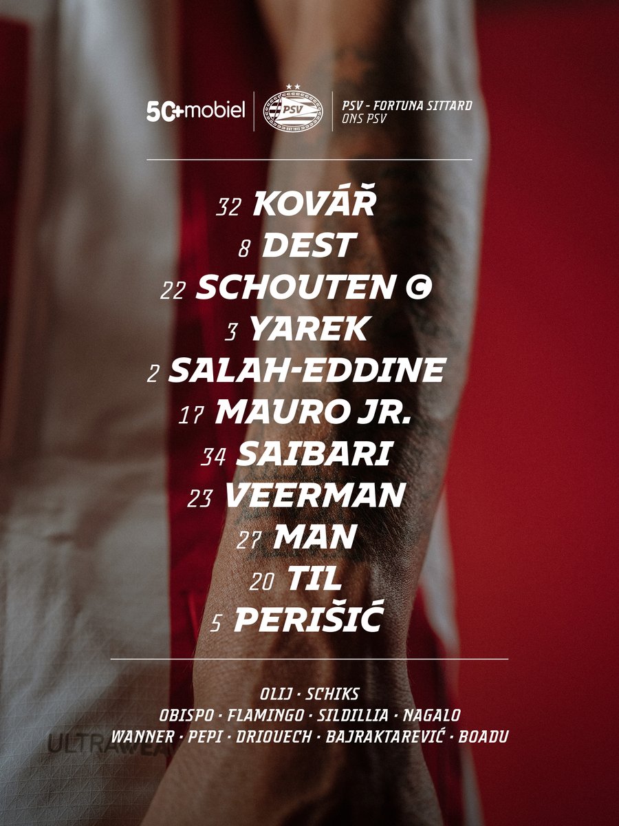 Meet the eleven 👋

#PSVFOR