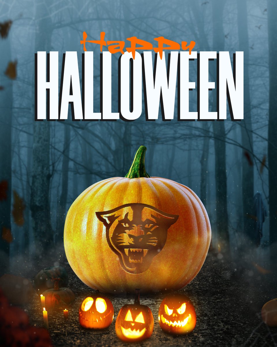 Have a spooktacular weekend, Panther Family 🎃

#LightItBlue