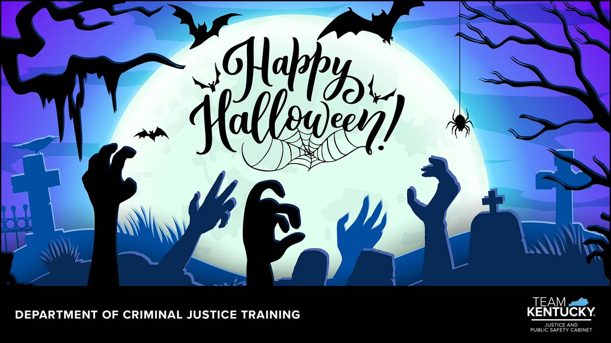 🎃 Happy Halloween from the Department of Criminal Justice Training! 👻