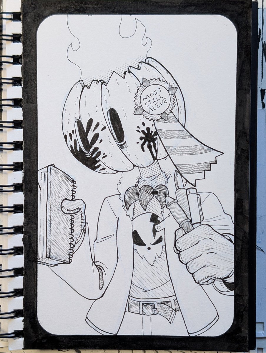 LogicalCogs's tweet image. Inktober day 31: award
Done 
#Inktober