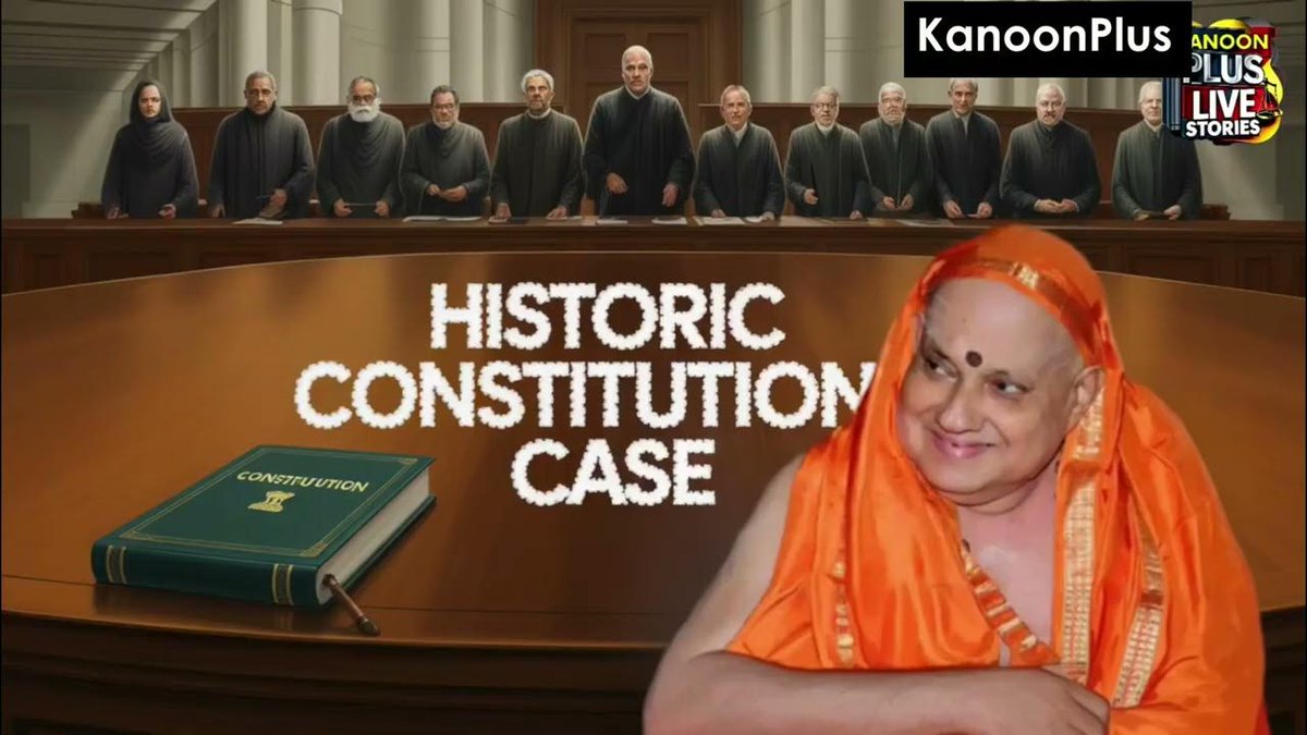modlingua's tweet photo. Discover how the Supreme Court of India, through the Basic Structure Doctrine, became the ultimate guardian of justice and freedom. 
#SupremeCourtOfIndia #IndianConstitution #BasicStructure #KesavanandaBharati #Judiciary #kanoonplus  👉 Watch now: https://t.co/zGfFiN8lU6 https://t.co/NoXdOInwTD