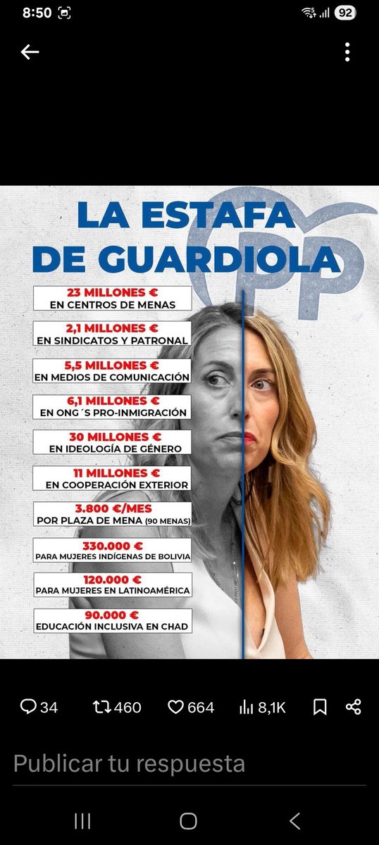 Extremeños/as por si pensáis votar a esta señora del PP pensárselo.Todas estas subvenciones podrían haber ido al SES o para Educación.En Extremadura sólo queda Vox.