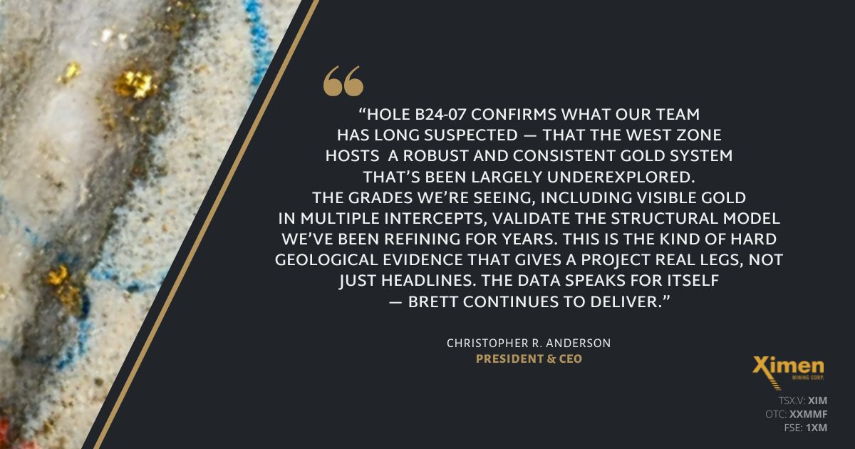 Ximen Mining Corp tweet media