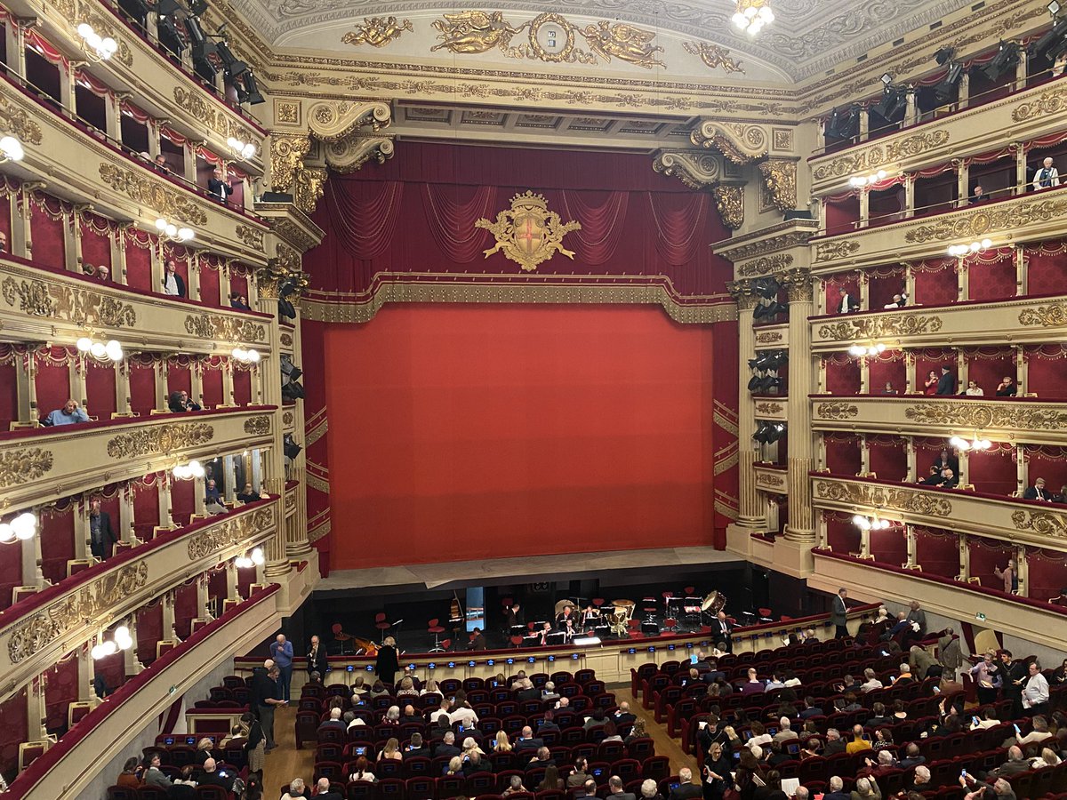 shatiel_85's tweet photo. One of the greatest opportunities of the last years: a night out at the Teatro alla Scala with a super deluxe seat… the opera was amazingly beautiful… the sound was mesmerizing…! 💕 https://t.co/msZUcKI6ES