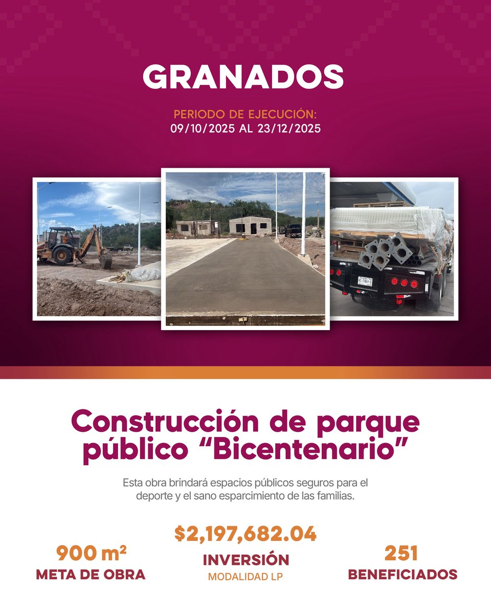 🟠Con el liderazgo del gobernador <a href="/AlfonsoDurazo/">Alfonso Durazo</a>, en la Secretaría de Bienestar impulsamos obras del Fondo de Infraestructura Social para las Entidades (FISE) que mejoran la calidad de vida de miles de familias.

🏗️ Cada obra es una inversión en el futuro de 19,998 sonorenses.