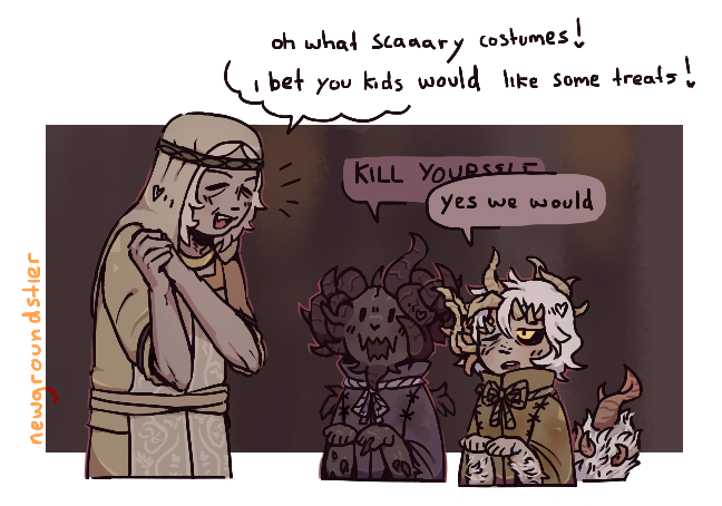 trick and or treat #eldenring #eldenringfanart 
