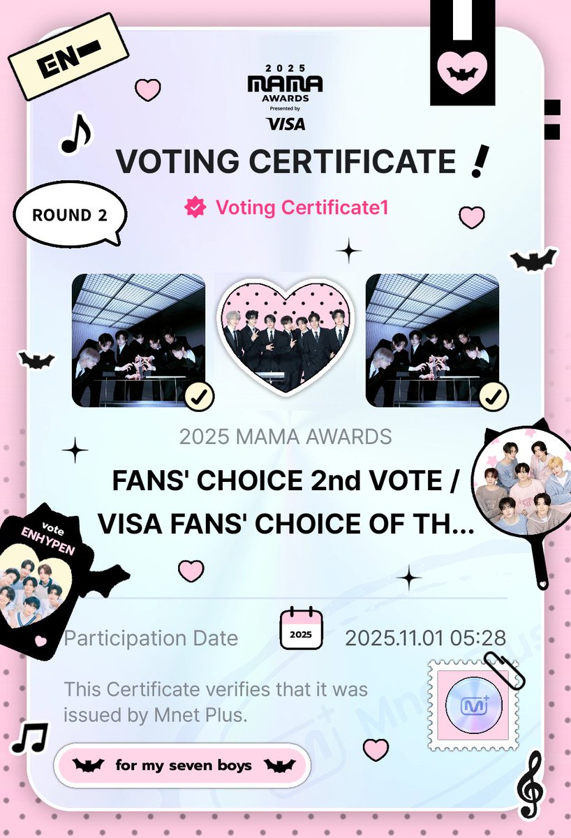 zojays's tweet image. absen pagi..

i vote for #enhypen on #2025MAMAVOTE