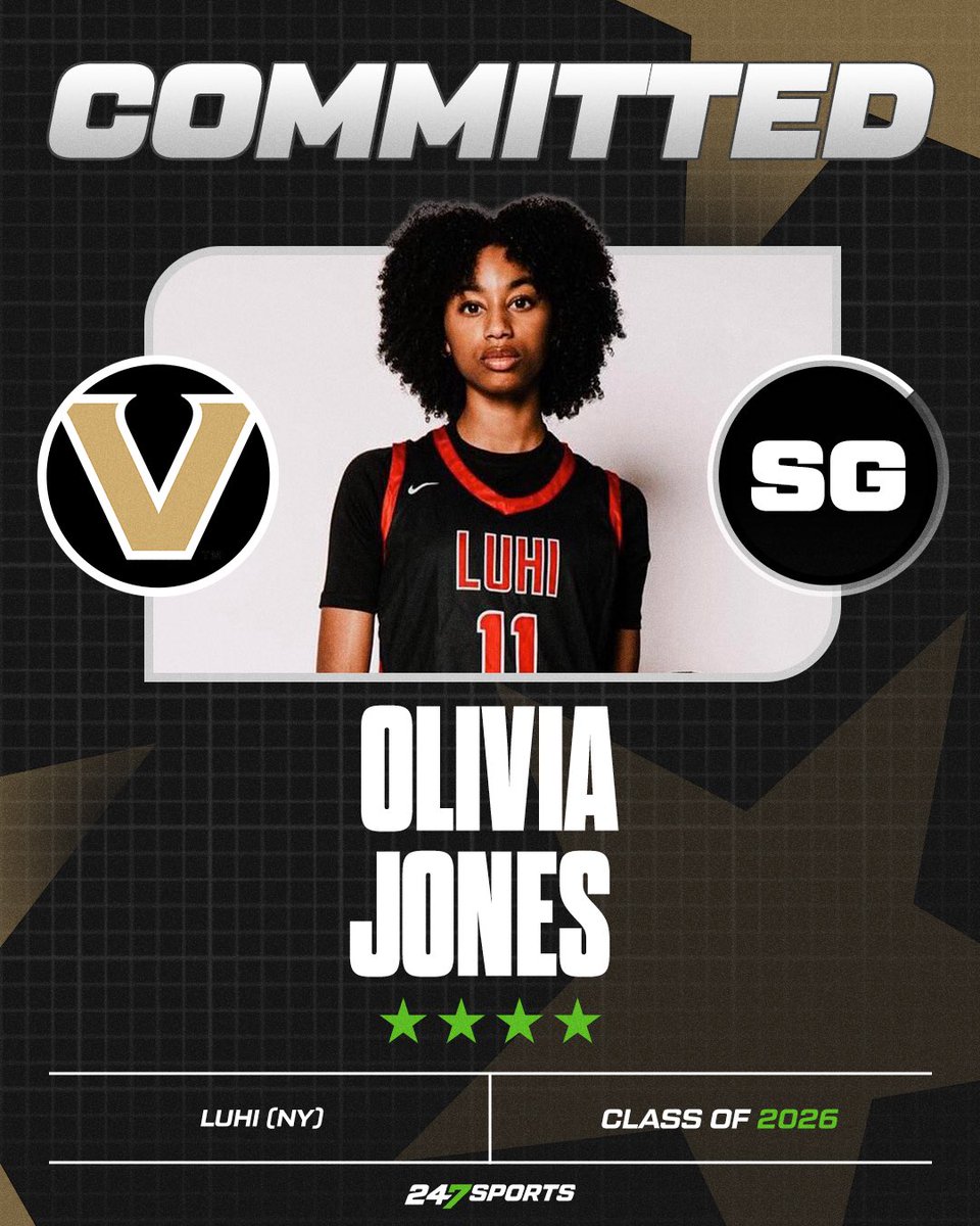NEWS: Olivia Jones, the No. 17 overall prospect in the class of 2026, has committed to Vanderbilt, source tells <a href="/247Sports/">247Sports</a> 

247sports.com/player/olivia-…