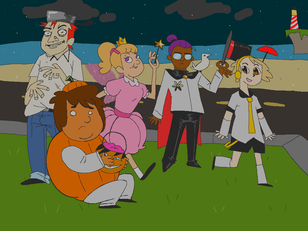 Caramelo o diablada 🎃#fhspaint