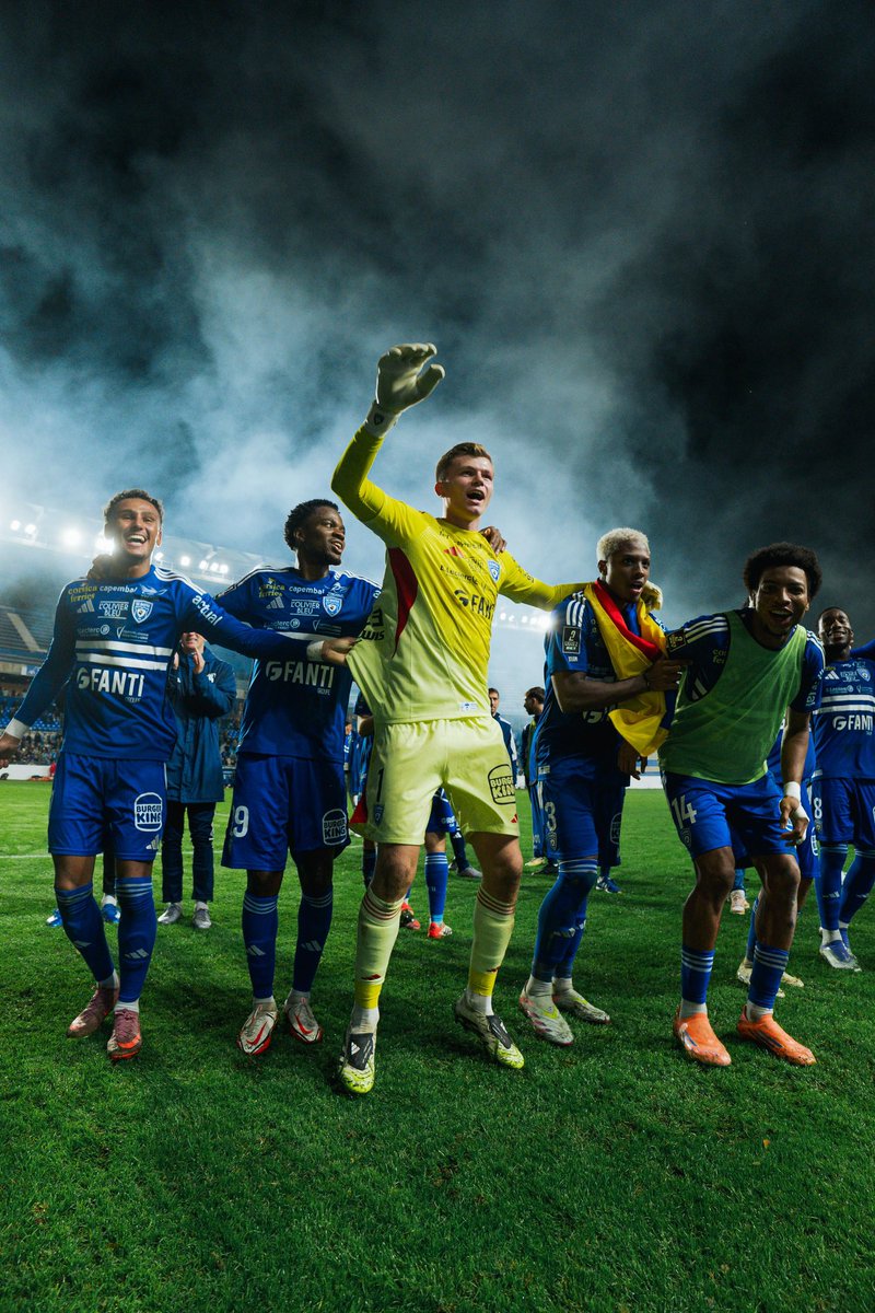SCBastia's tweet photo. CÙ U STINTU 🫡💙

#ForzaBastia https://t.co/DpOwyeLvJY