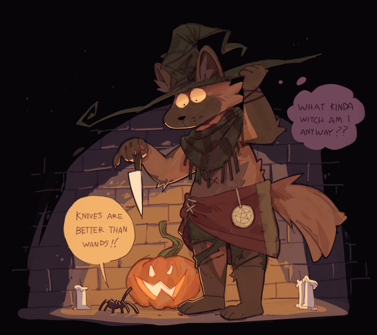 🎃
Spider's got advice