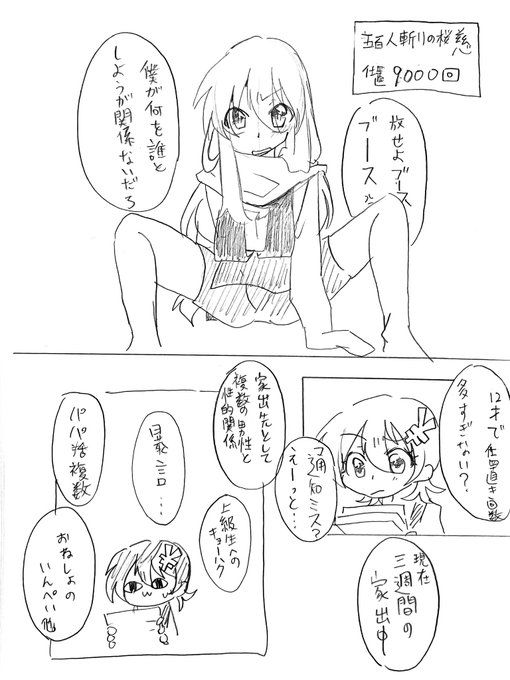 みなさま見て見て〜!!またまたヒロさんが素敵うちよそお漫画を描いてくださいましたわ〜〜‼️‼️😂😂😂
つよつよカワカワ超絶問題ガールのオウジちゃんと、仕置人・願子がまさかの邂逅!果たして戦いの行方は…⁉️🤭💕
ドン引き願子好きすぎるwww😻
改めて素晴らしい作品をありがとうございます‼️‼️😭😭 