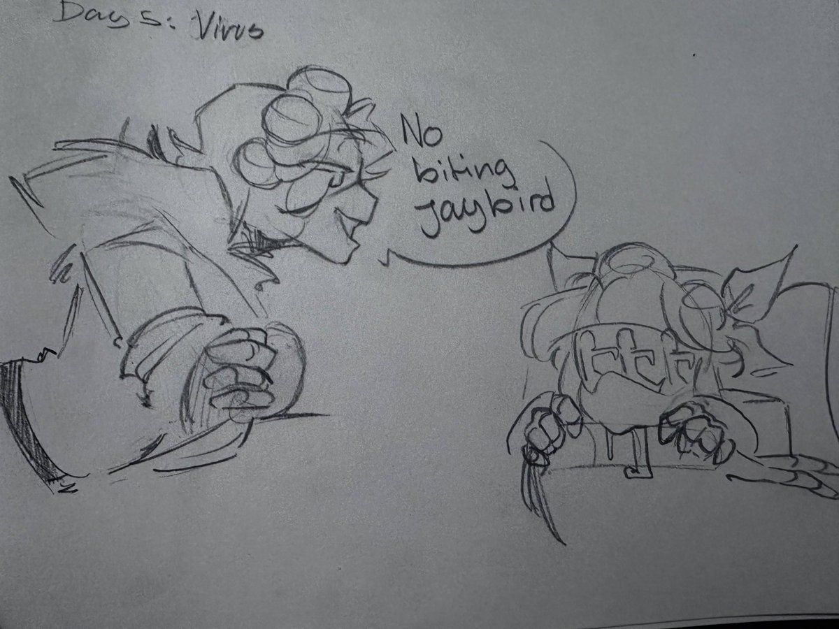 KatTheGreat5's tweet image. #codegoldweek2025
Day 4: Role reversal 
And
Day 5:  Virus