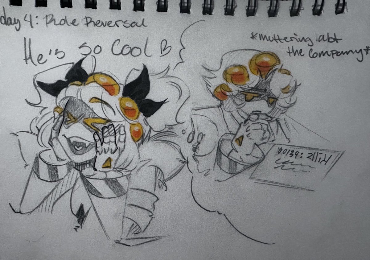 KatTheGreat5's tweet image. #codegoldweek2025
Day 4: Role reversal 
And
Day 5:  Virus