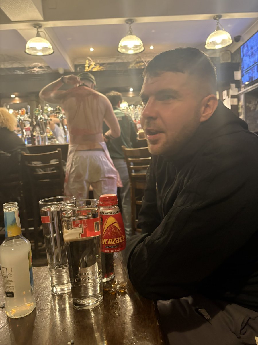 This man sat with us