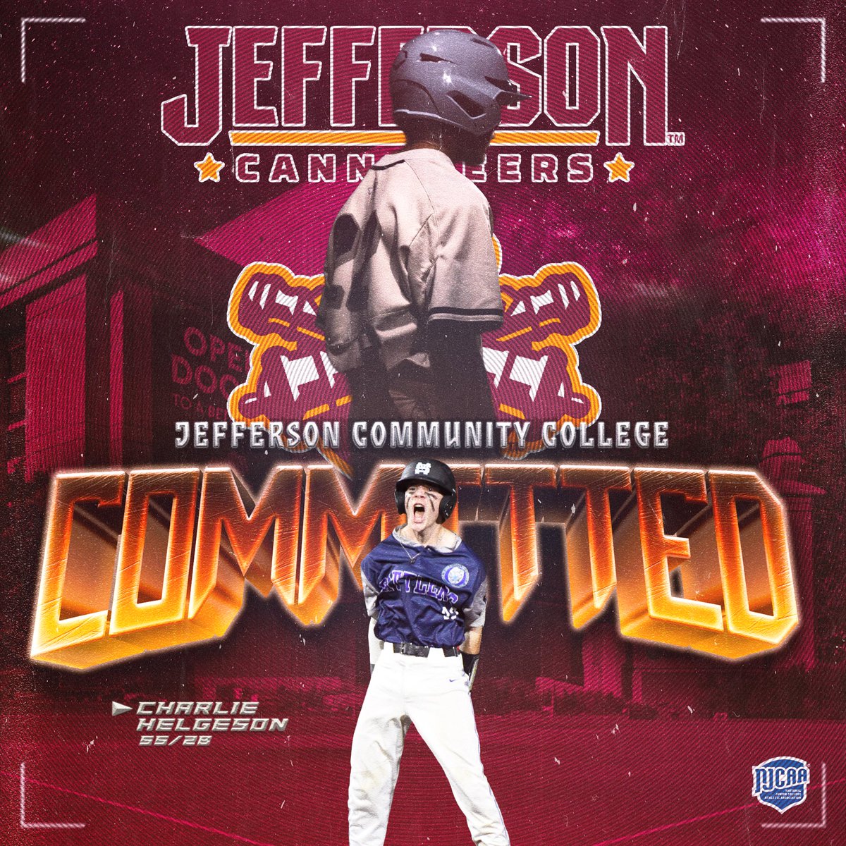 I am super happy to announce my commitment to Jefferson Community College. I want to thank my family, <a href="/BryanWebb4/">Coach Bryan Webb</a>, <a href="/CoachJ_Gonzalez/">Jeremy Gonzalez</a>, and everyone at <a href="/SanMarcosHSBB/">SMHS Rattler-Baseball</a> for getting me here. Thanks, also, to Coach Parisi, Coach Sodano, and <a href="/CannoneerBsbl/">SUNY Jefferson Baseball</a> for this opportunity!