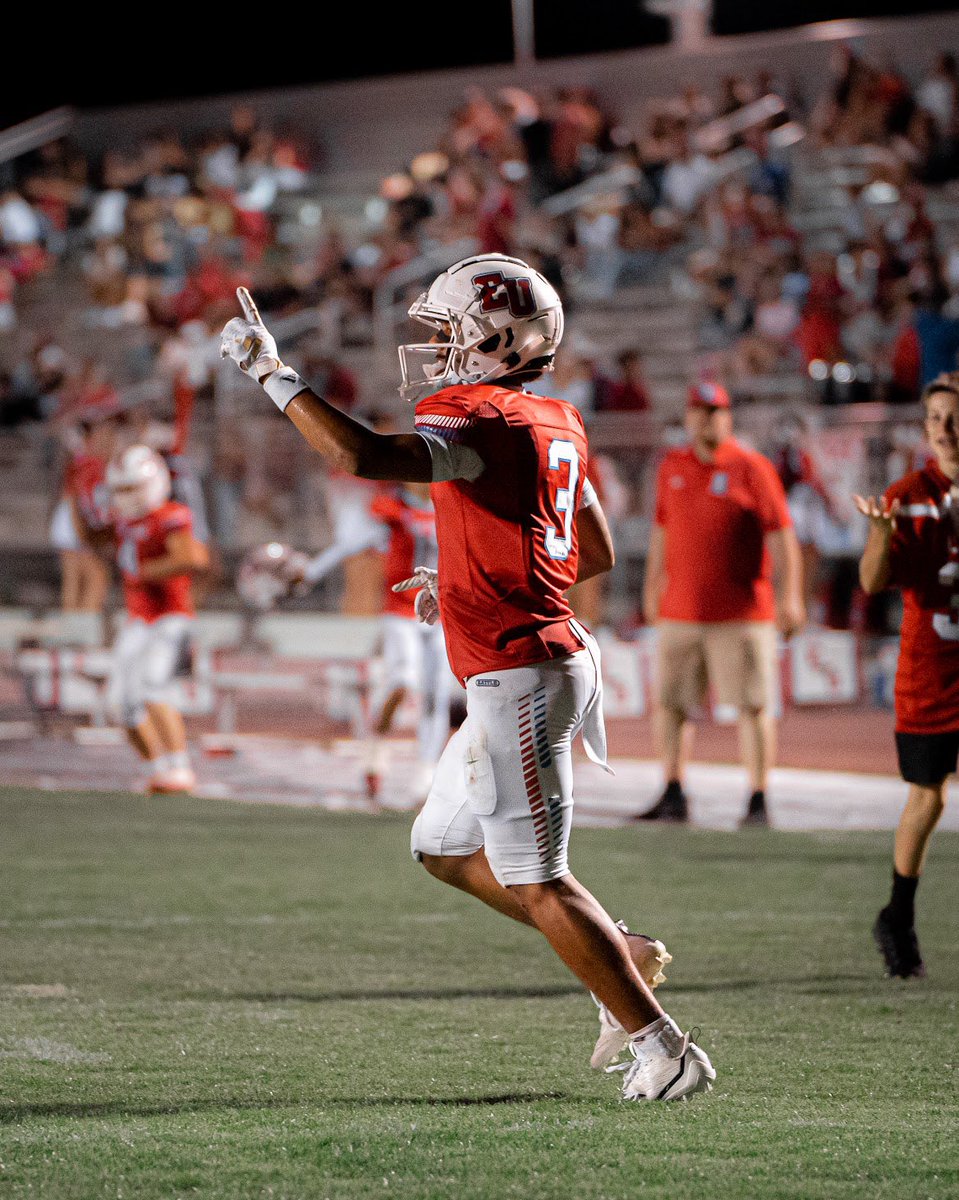 Senior night!! Thank you for everyone who has been apart of my journey!! Thank you God for putting me in the position to play football!!