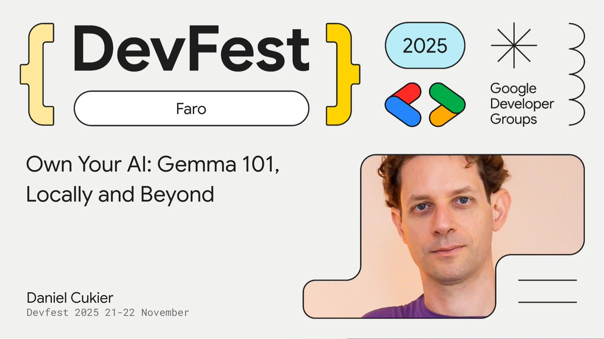 GDG Faro tweet media