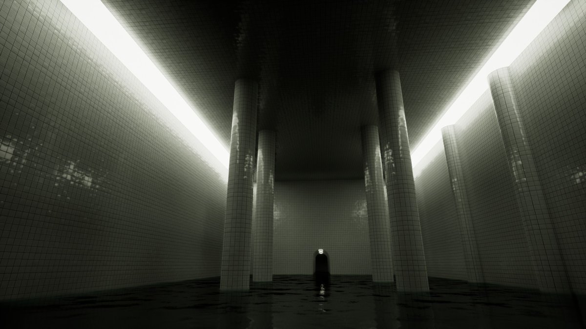 ErikaTheCat1's tweet image. #liminalspace #LiminalCore pool rooms chapter 1