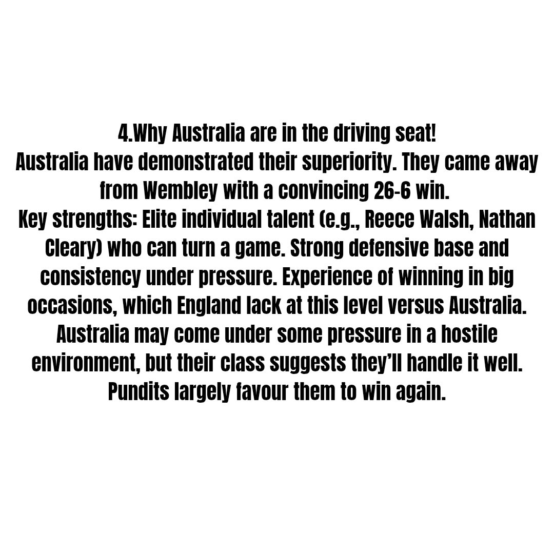 FootyUpdates71's tweet image. PART 1
Part 1 of my Analysis going into the 2nd Ashes Test and how it is Make or Break/ All or Nothing for England!