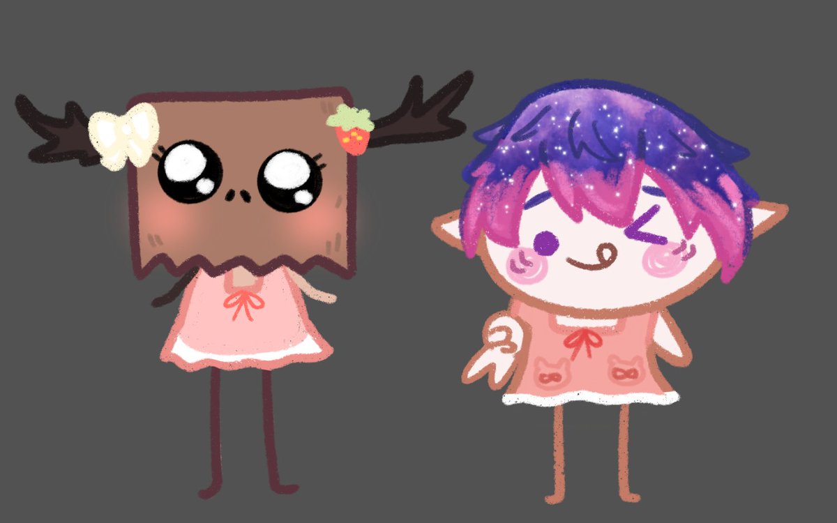 i was requested to draw "in iina's clothing" 
#iinascuff 🎨🐭🍓