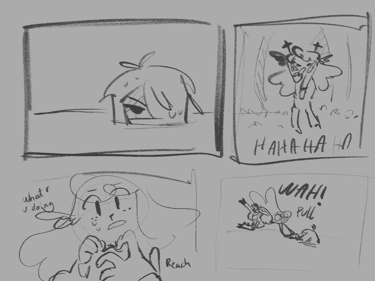 This will make sense much much later #deltarune #kriselle