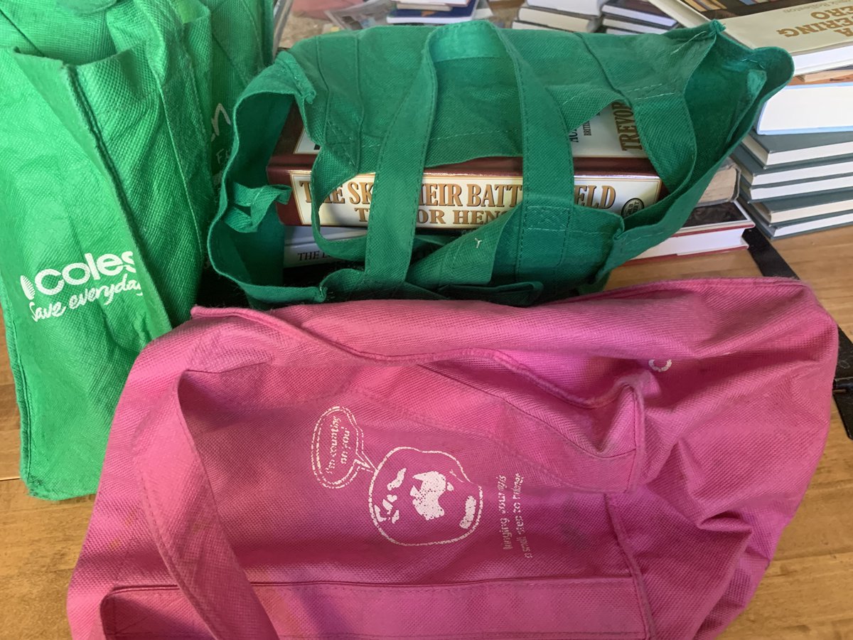 Last day trading for Alexander Fax Booksellers at the Mawson, Canberra shop! Bag lots $25 &amp; 50% off  loose books (ie if you only want one or two or ... not enough/cheaper than a bag. Last change for these bargains: fiction, military, lots of other categories. 10-3. See you soon!