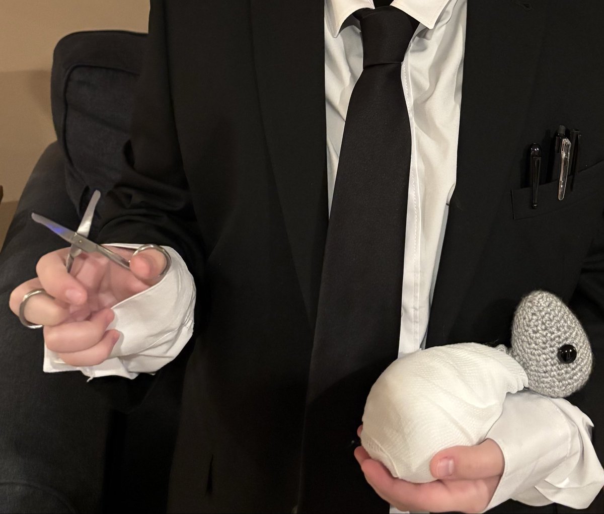 I may not be a great father but my kid was Eraserhead for Halloween so I must be doing something right.