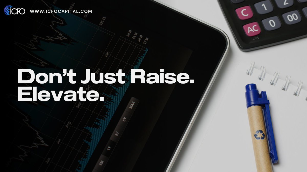 RobertRuiz2025's tweet image. We don’t just structure raises—we elevate them.
Ready to level up? →  icfocapital.com/r/5M7
#StartupCEO #EquityCapital #CapitalReady