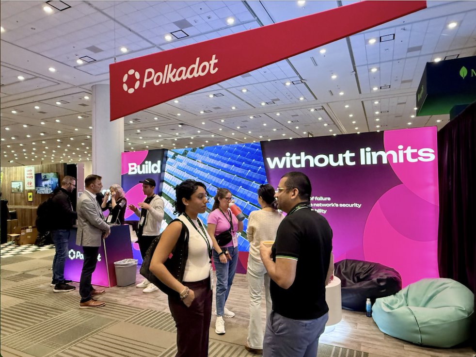 veri_sense's tweet image. Loved bumping into @Polkadot  friends at #TechCrunchDisrupt 💫

Verisense is built with Substrate @PolkadotDevs, the amazing open-source framework by @paritytech, that powers so much innovation in Web3.