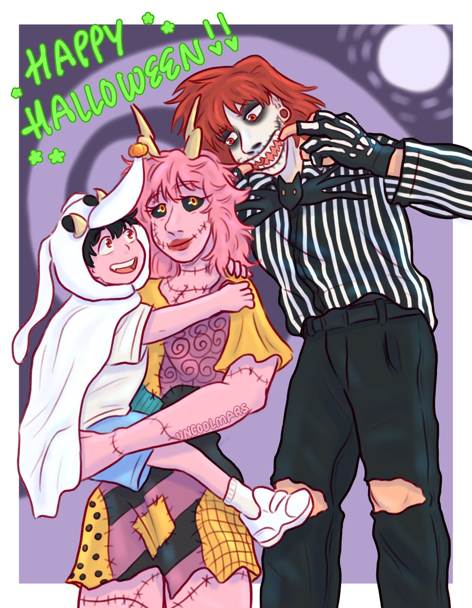 uncoolmars's tweet image. happy halloween!! 🎃👻 (pt.2)

#kirimina