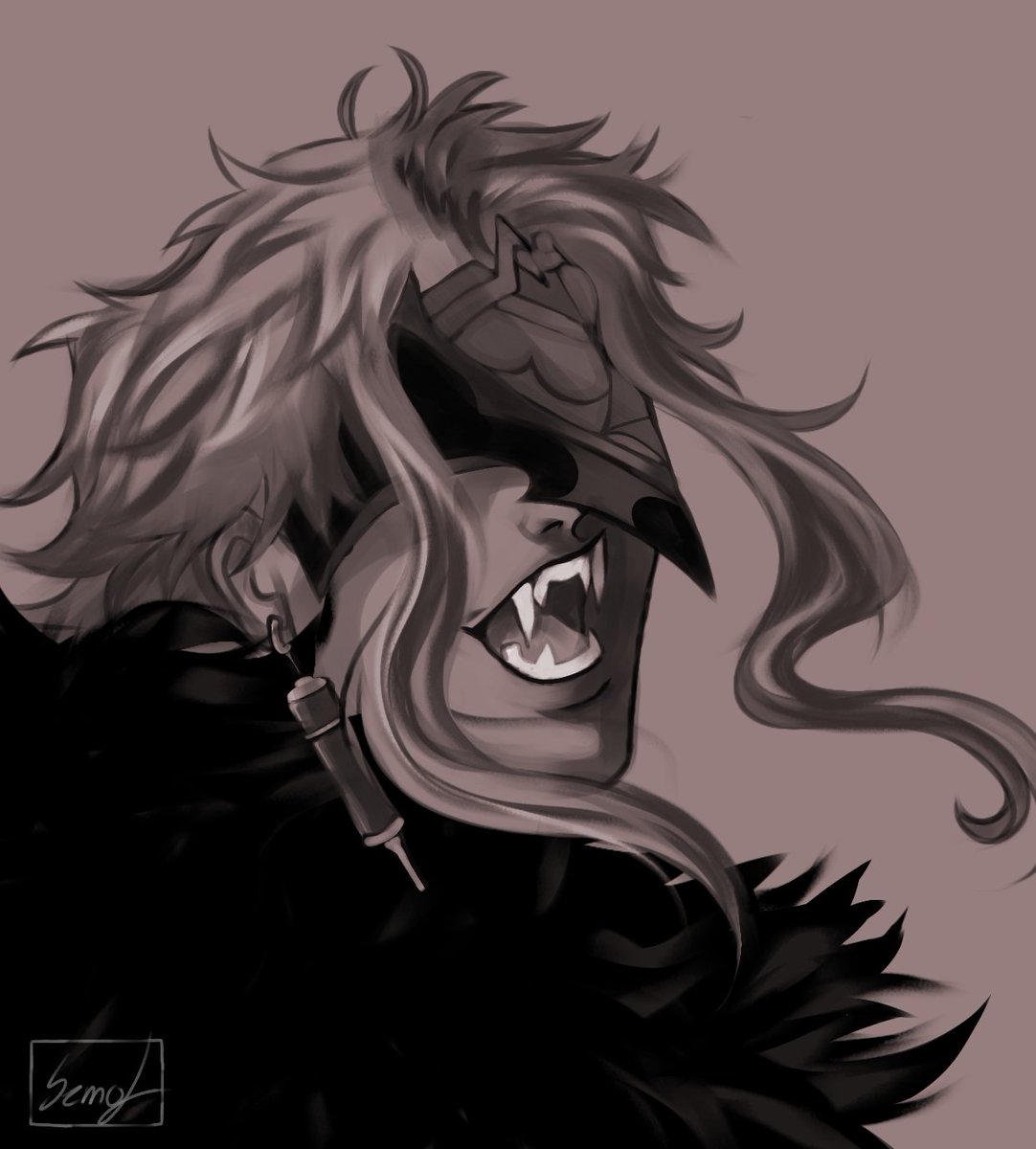 Vampire Dottore doodle. HAPPY HALLOWEEN 🖤🦇
#Dottore #GenshinImpact #Genshin