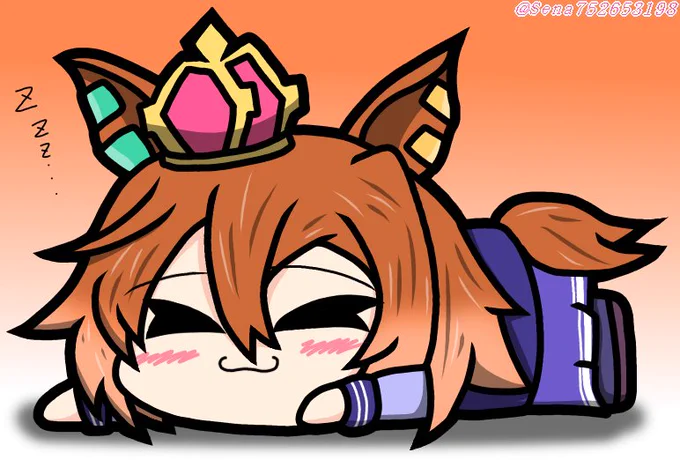 'ω`)ノオハヨォ…オペラオーちゃん… 11月だね…