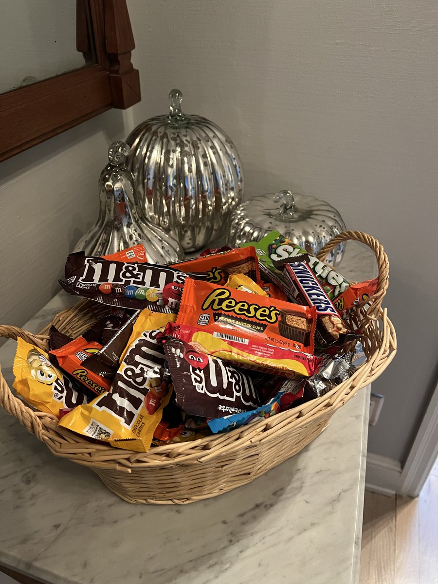 Happy Halloween! We have already had several trick-or-treaters with awesome costumes. Hope everyone has a fun and safe evening.